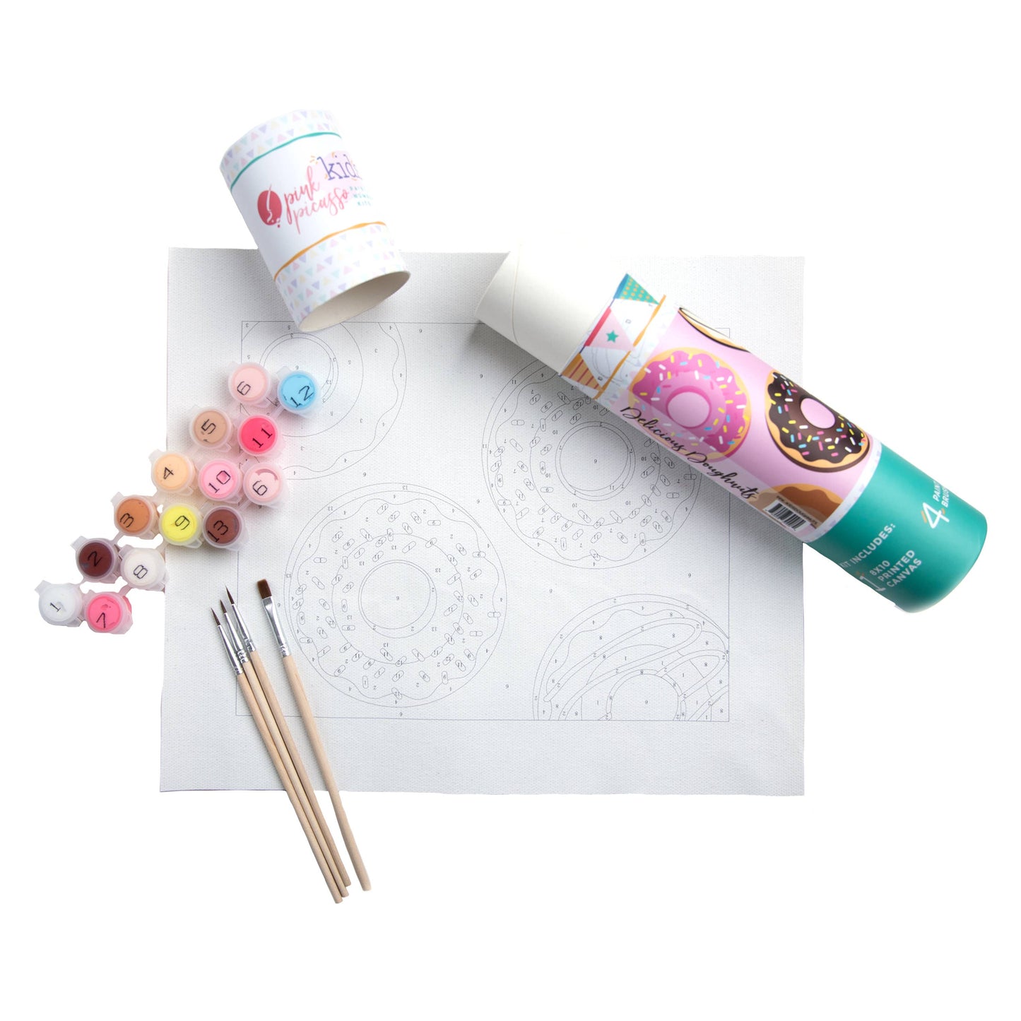 Doughnuts - Kids - Paint By Number Kit