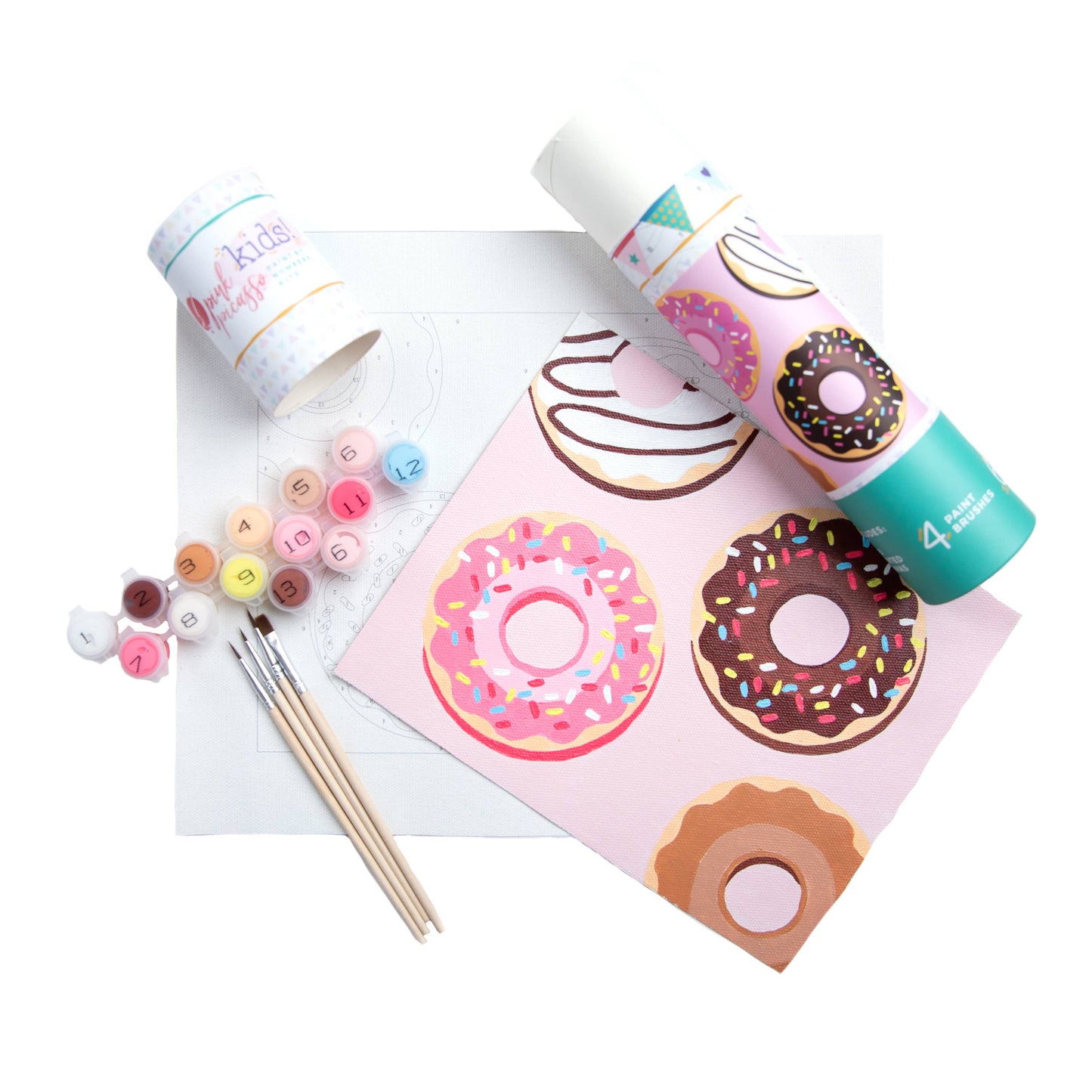Delicious Doughnuts - Paint By Number Kit