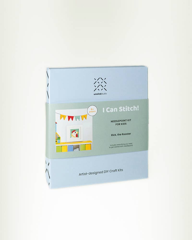 David, the Dog - Needlepoint Kit for Kids