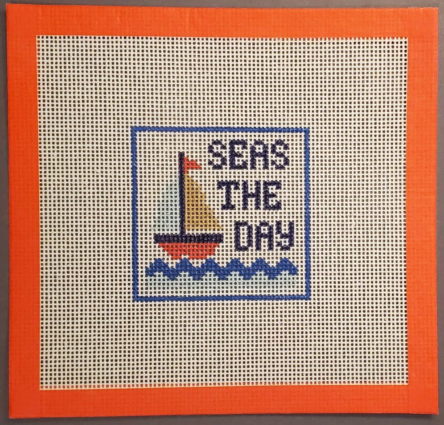 Seas The Day- Beginner needlepoint Kit