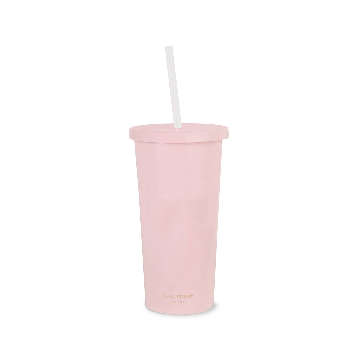Acrylic Tumbler with Straw, Miss to Mrs. (Blush)