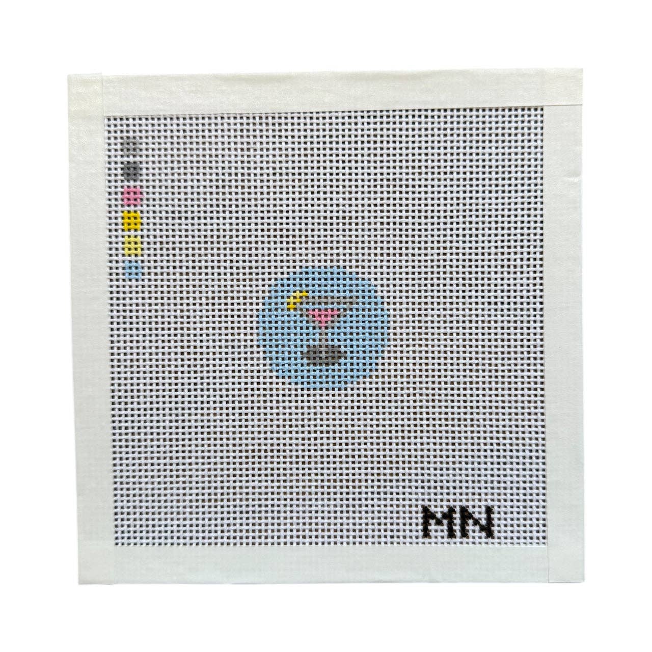Cosmo Mini Key Fob Needlepoint Canvas