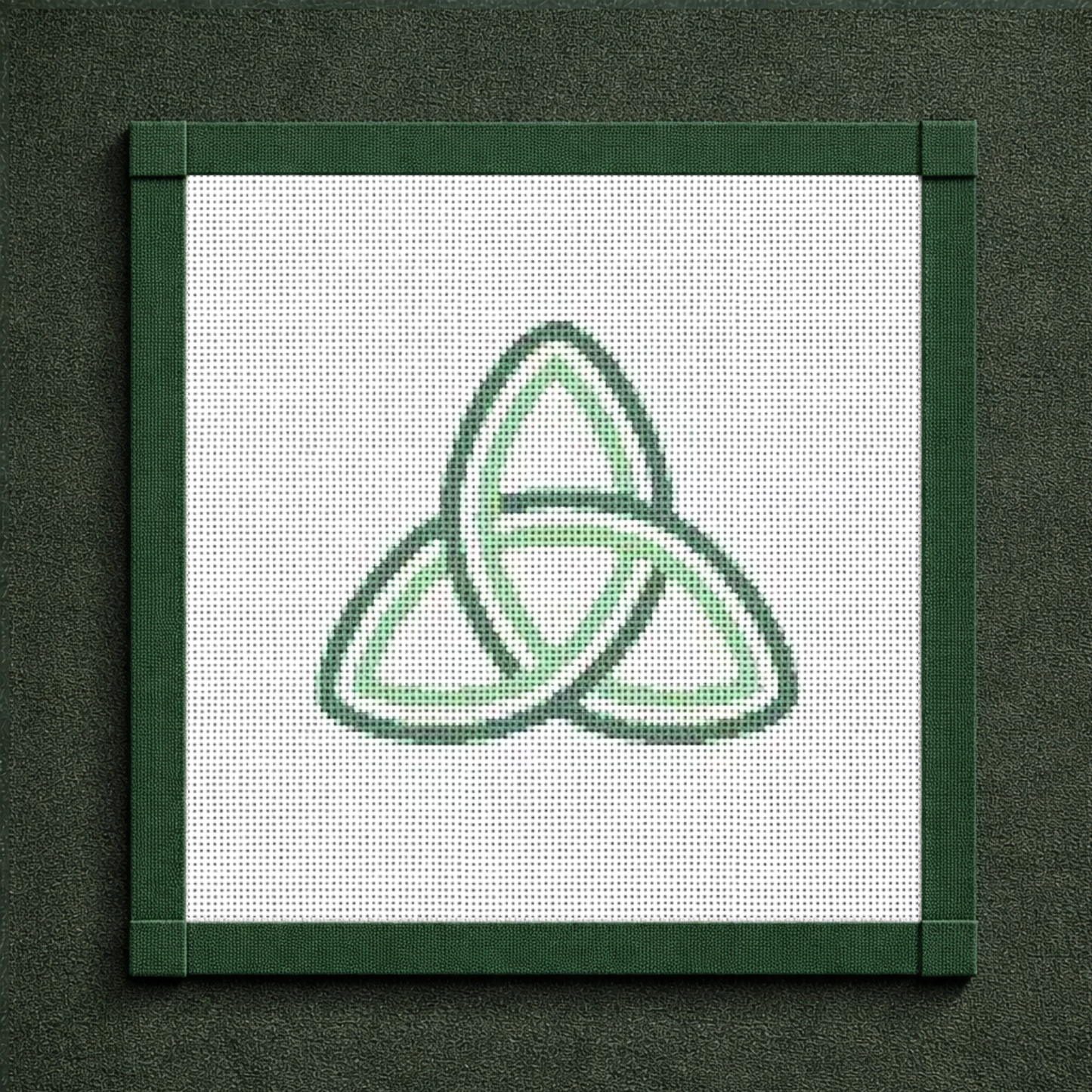 Celtic Trinity Knot: Canvas Only / Square 6x6 inches