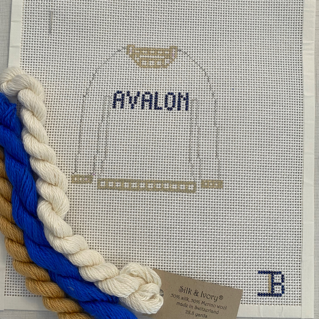 Avalon Sweater Needlepoint Canvas