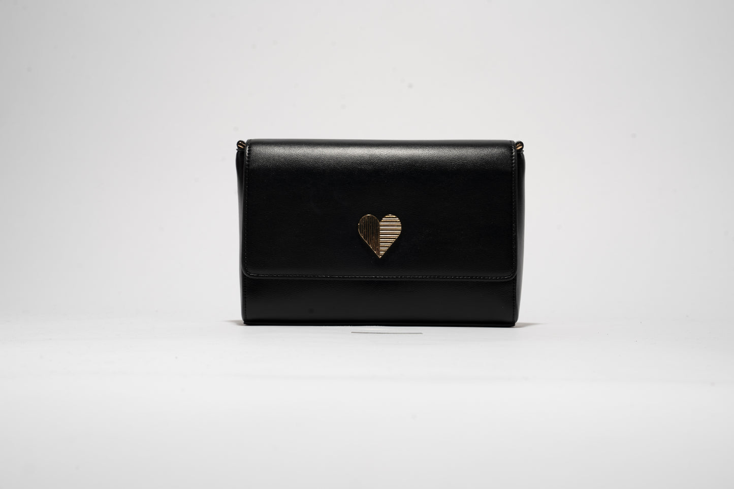 Convertible Clutch Crossbody - Black/Cream