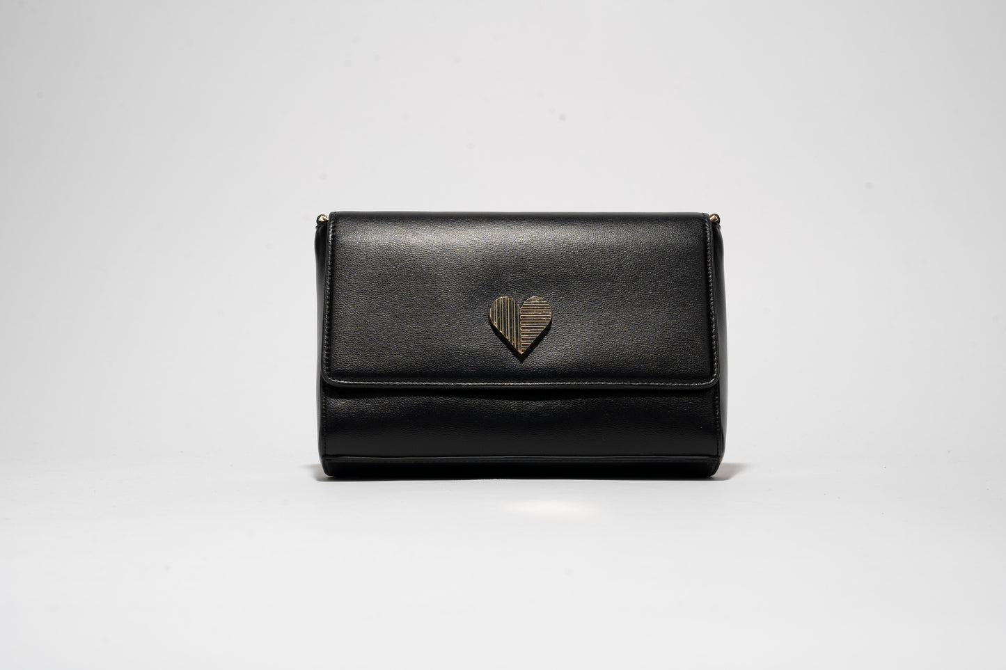 Convertible Clutch Crossbody - Black/Cream