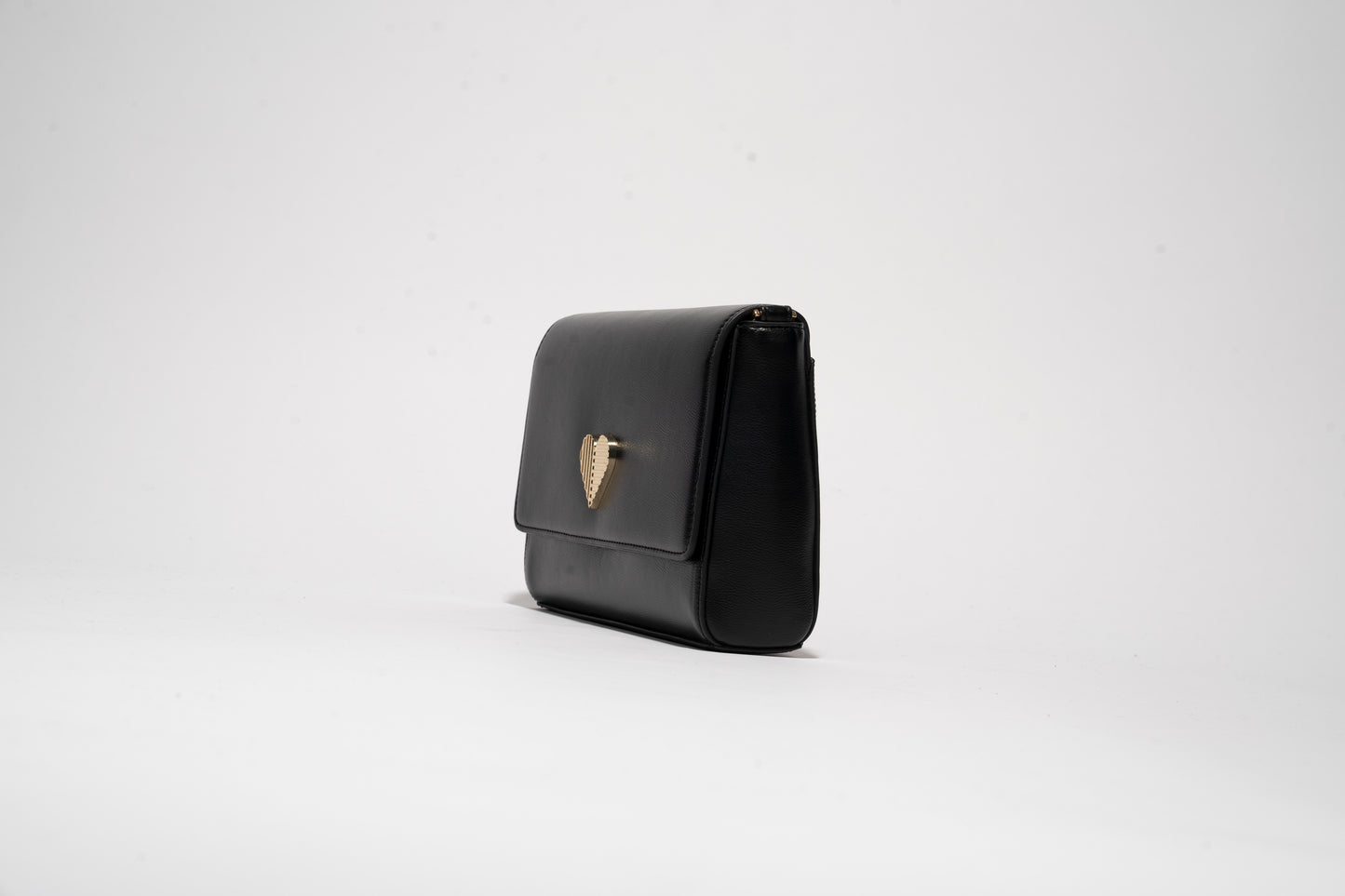 Convertible Clutch Crossbody - Black/Cream