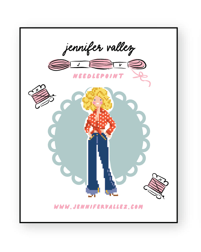 Dolly Needlepoint Needleminder