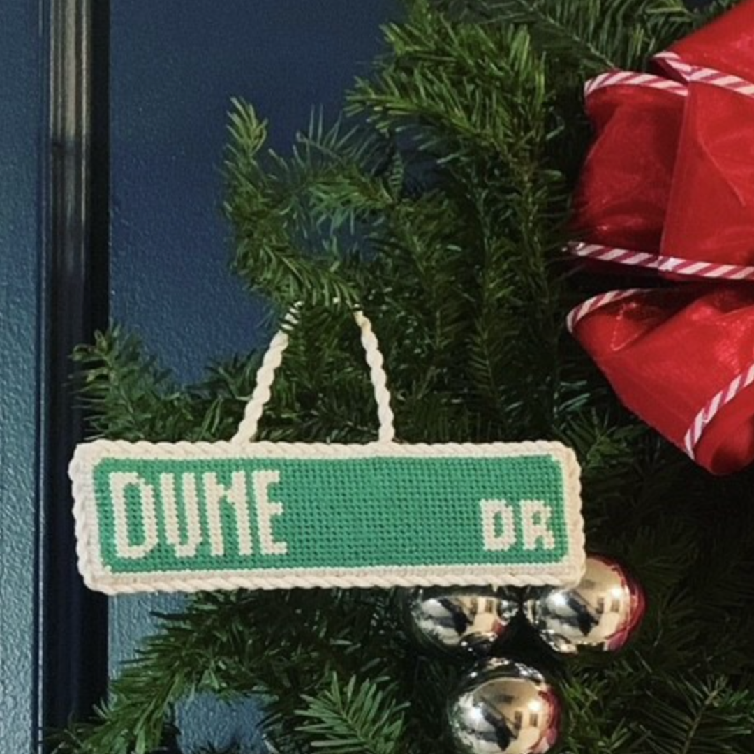 96th Street Canvas - Stone Harbor Needlepoint