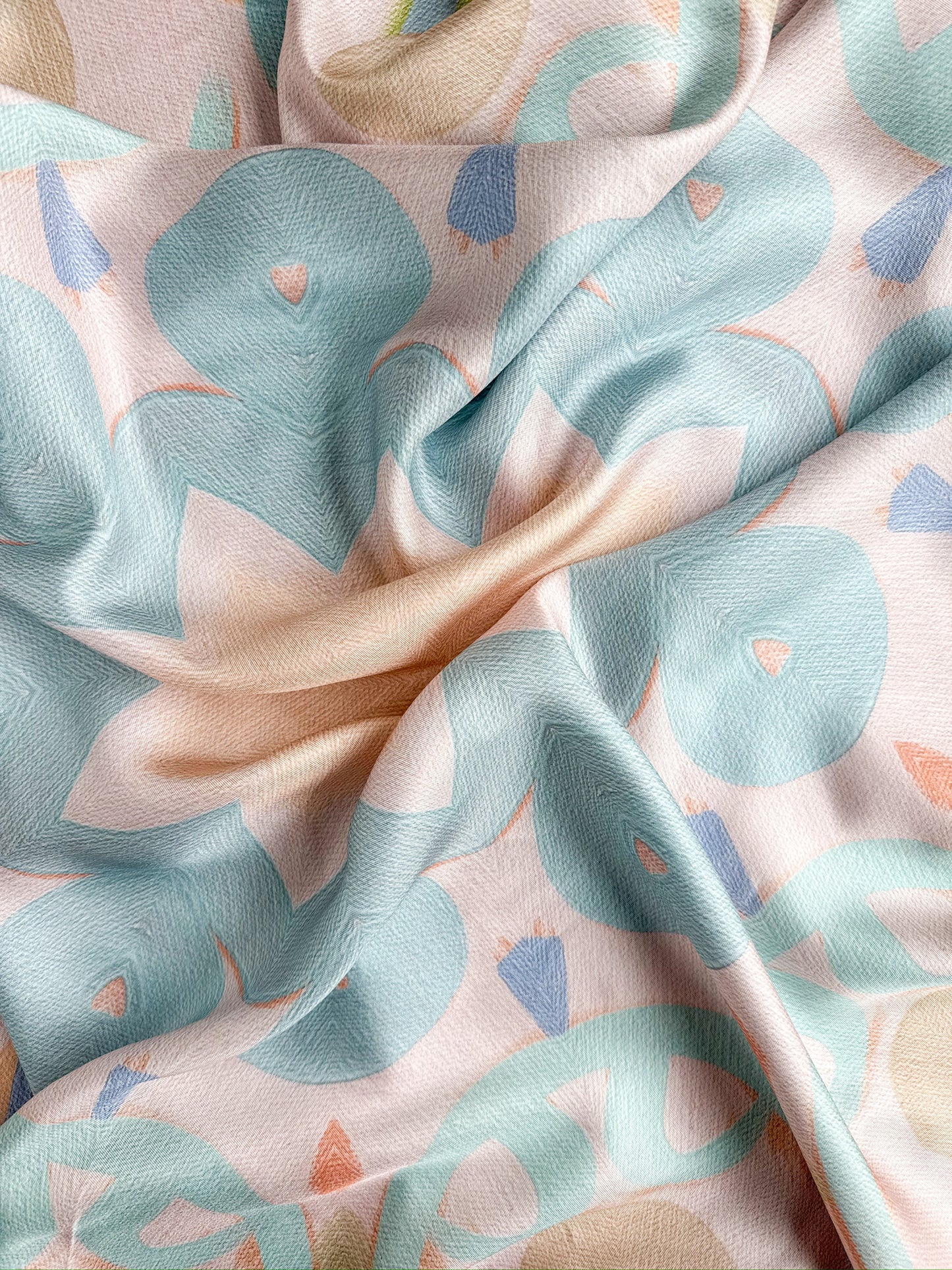Samantha Jezek Art x B. Hartzell - Kaleidoscope Silk Scarf - PRE-ORDER - SHIPS IN NOVEMBER