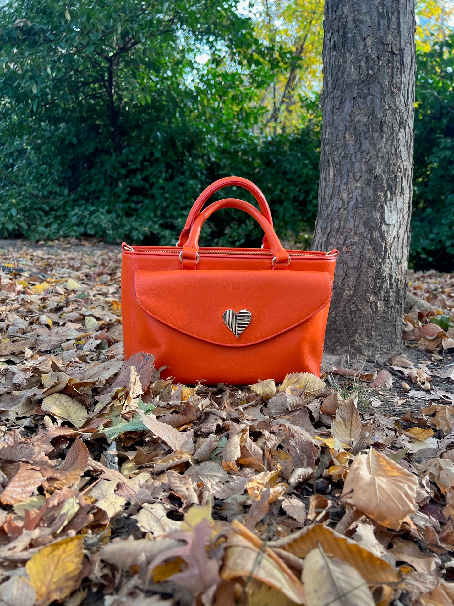 Orange Mid Tote