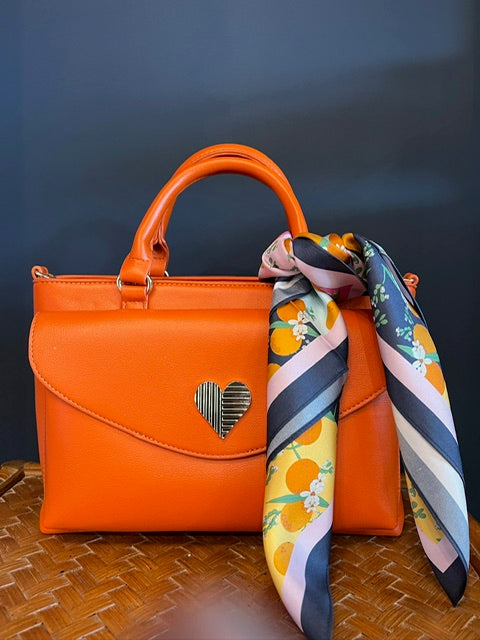 Spritz Season- Silk Scarf - 20"