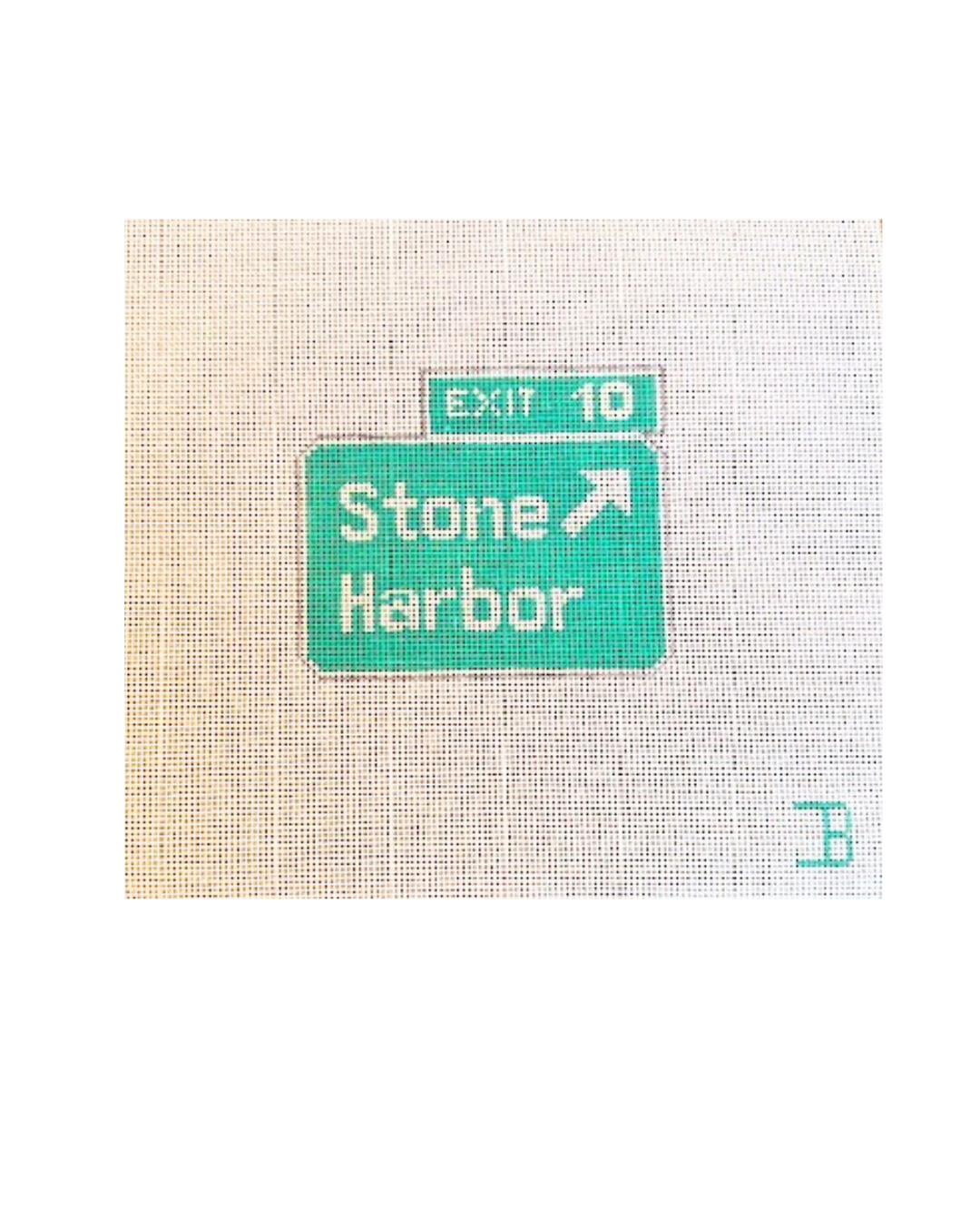Stone Harbor Exit 10 Needlepoint
