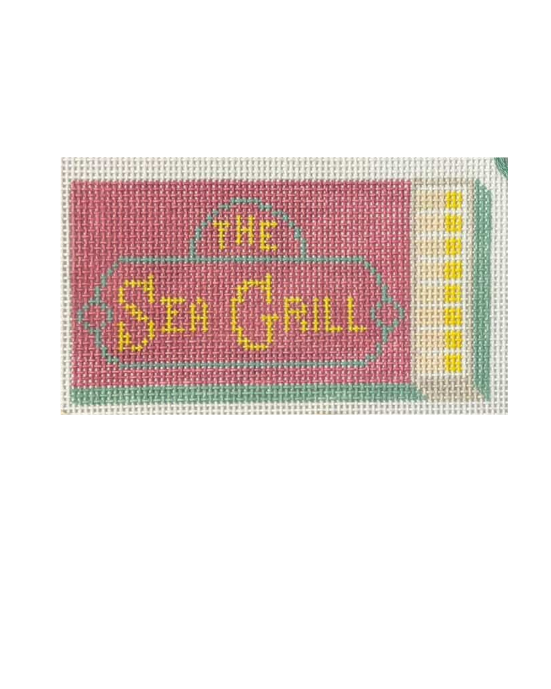 The Sea Grill Avalon Needlepoint