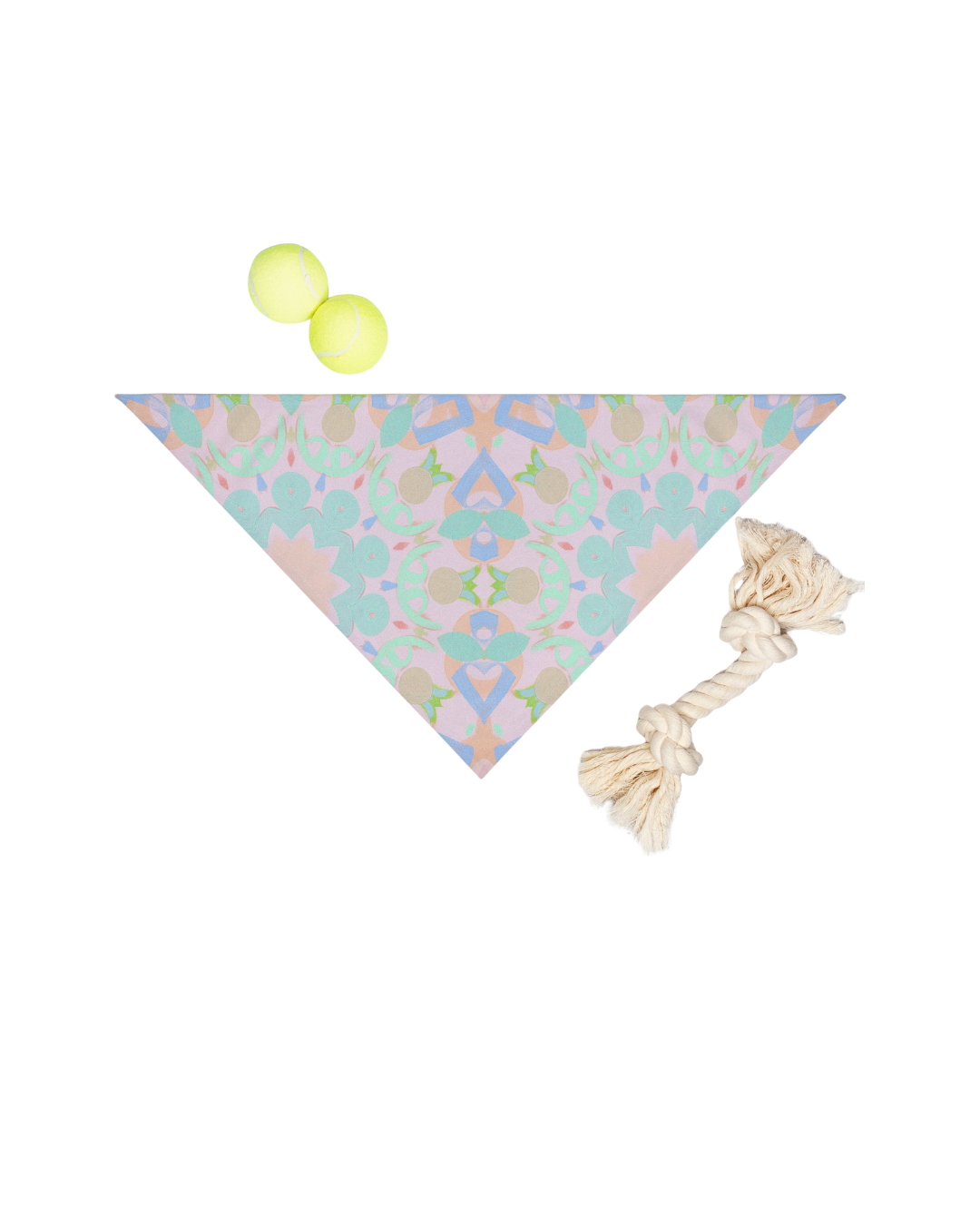 Samantha Jezek Art x B. Hartzell - Kaleidoscope Scarf for Dogs- PRE-ORDER - SHIPS IN NOVEMBER