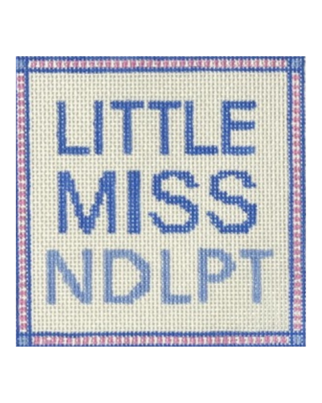 Little Miss Ndlpt - 18 Mesh Needlepoint - PRE-ORDER