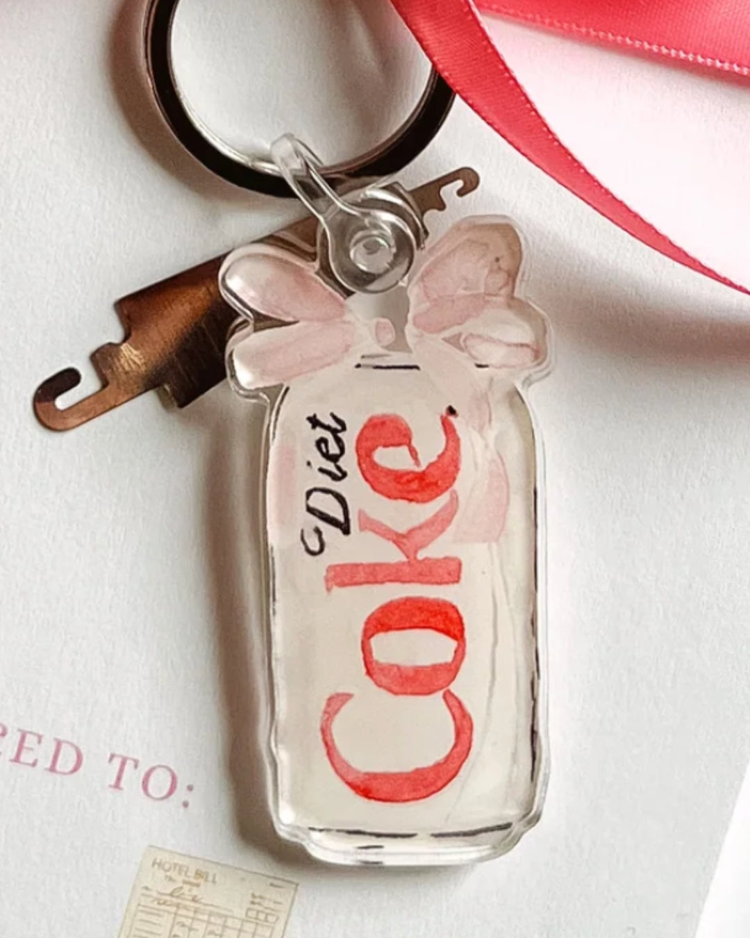 Acrylic Diet Soda Needle Threader