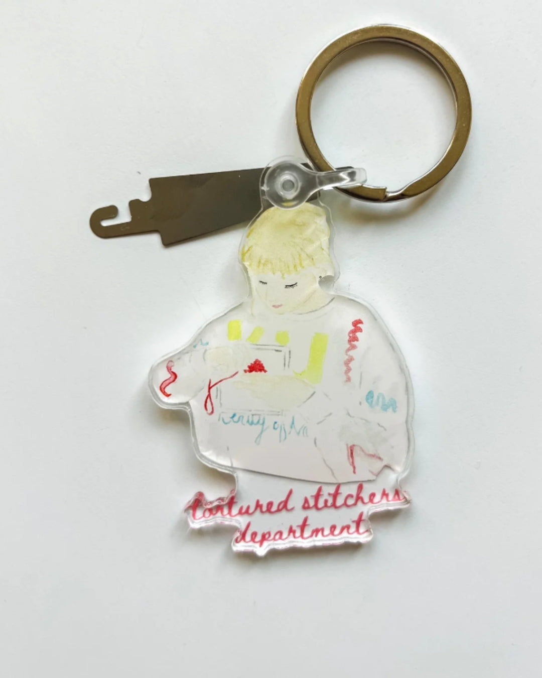 Acrylic Tortured Stitcher Needle Threader