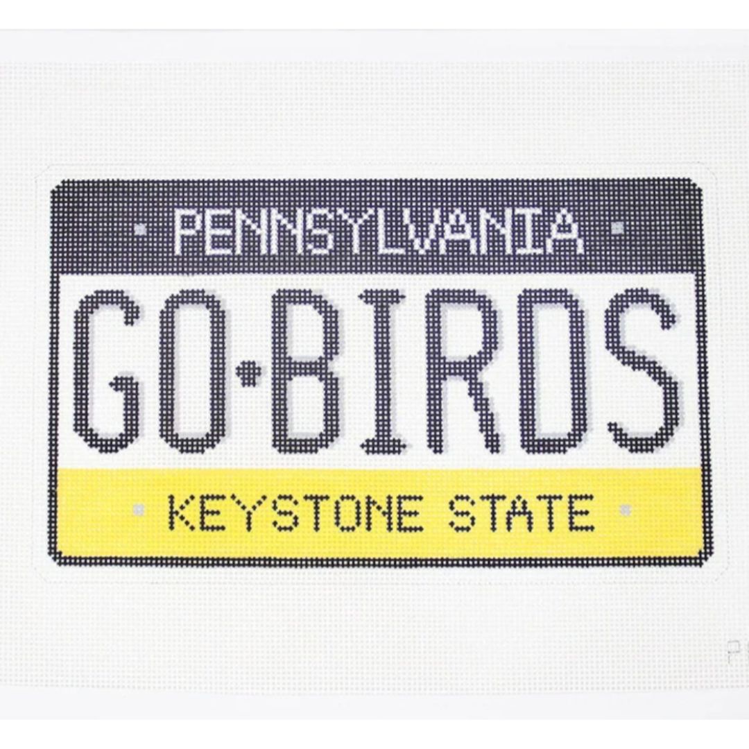 Go Birds Needlepoint