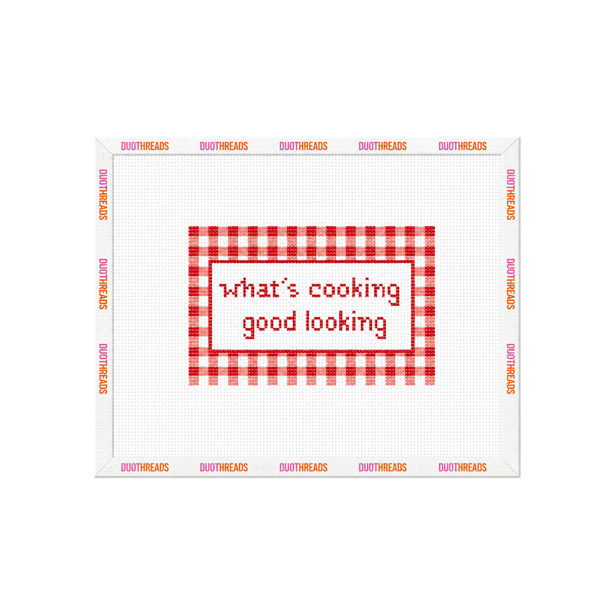 What's Cooking Good Looking - 13 Mesh Needlepoint Canvas