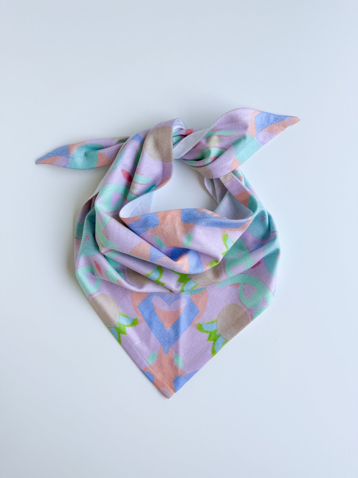Samantha Jezek Art x B. Hartzell - Kaleidoscope Scarf for Dogs- PRE-ORDER - SHIPS IN NOVEMBER