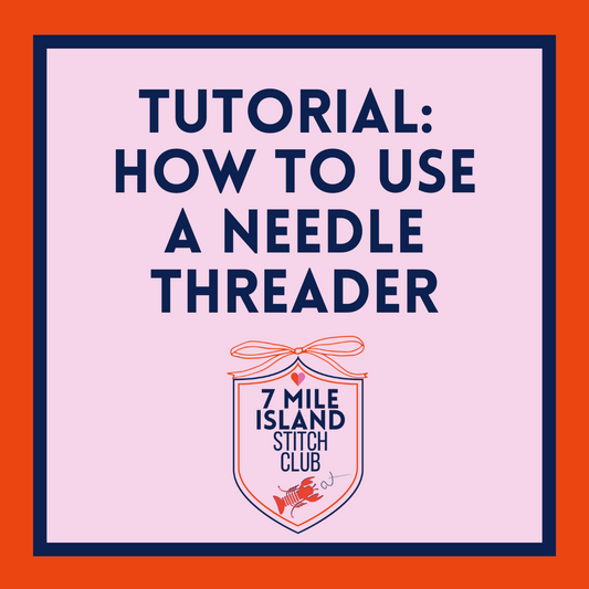 Tutorial: How to use a needle threader!
