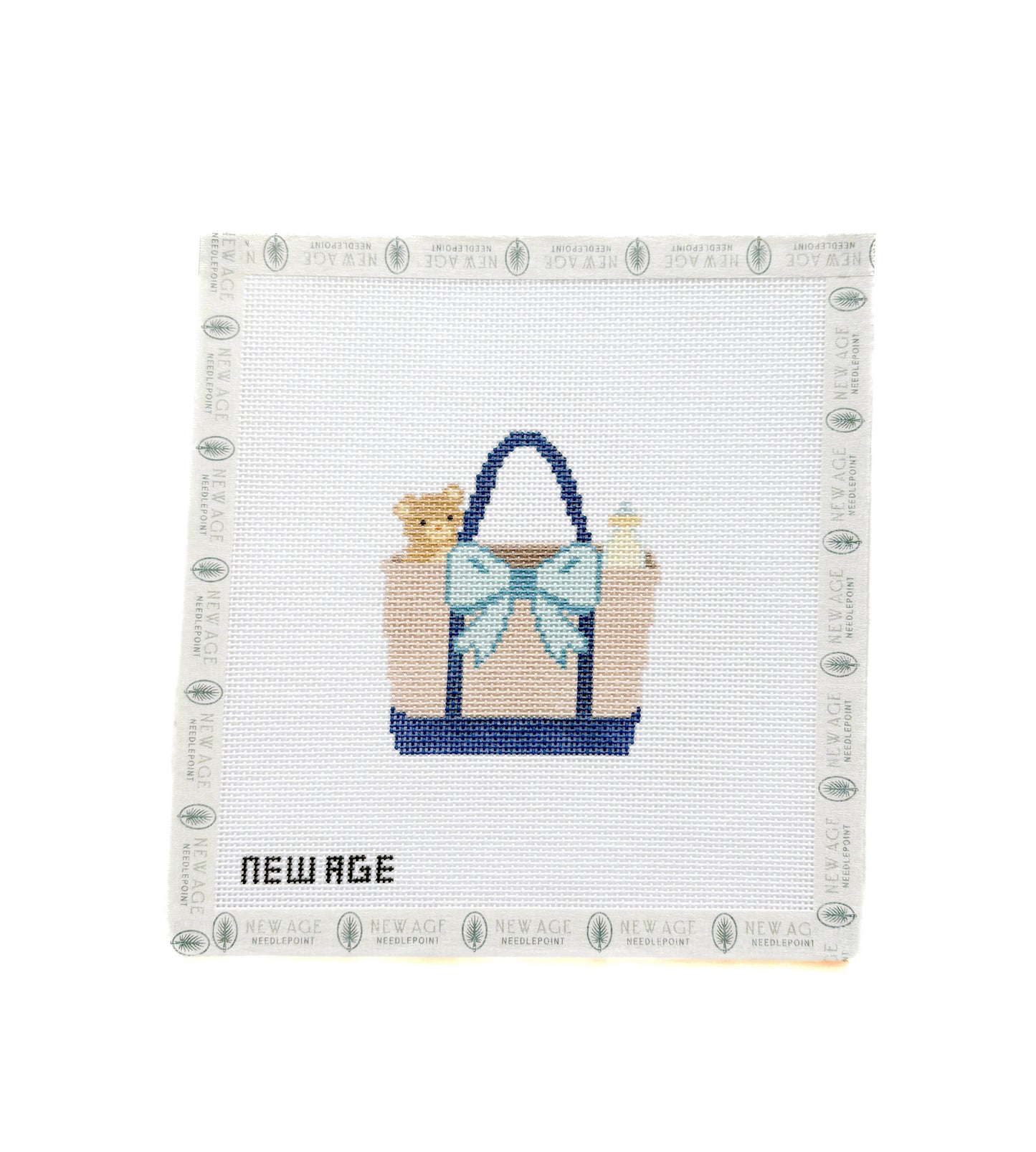 Baby Boy Blue Tote Bag Canvas