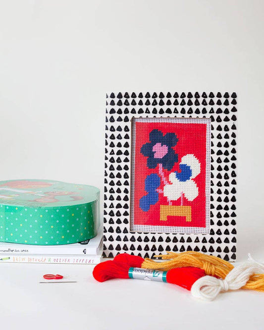 Mickebana Trio Needlepoint Kit for Kids