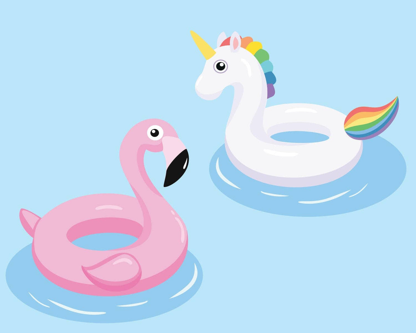 Floating Fun - Kids Paint By Number Kit