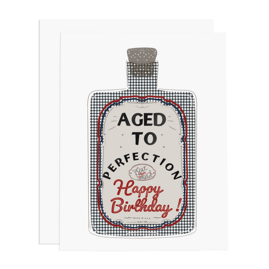 Aged to Perfection Greeting Card