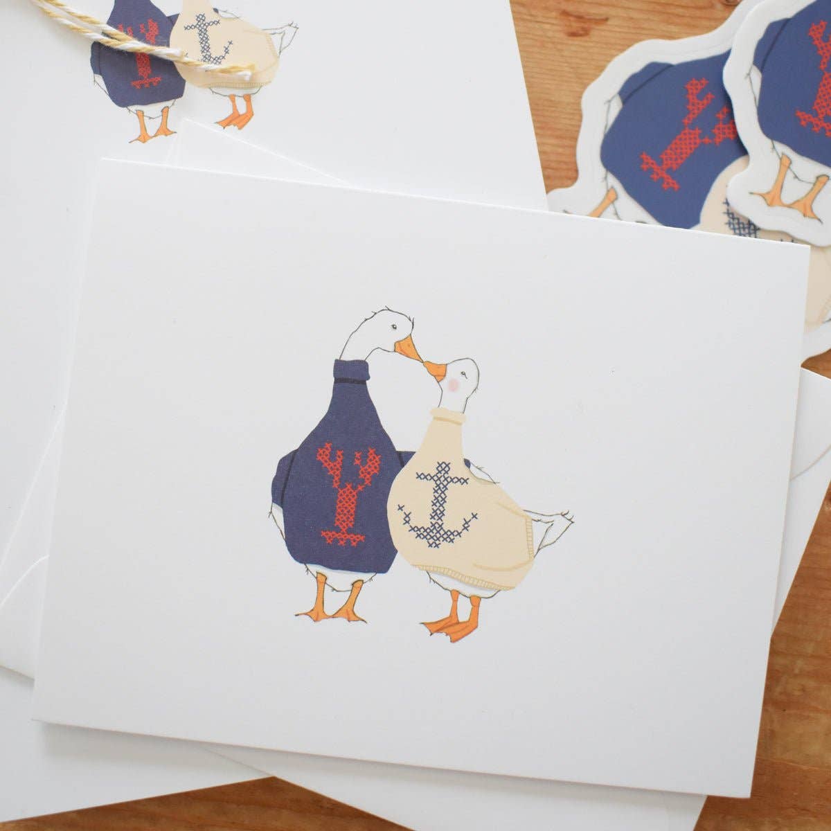 Coastal Geese Boxed Note Cards