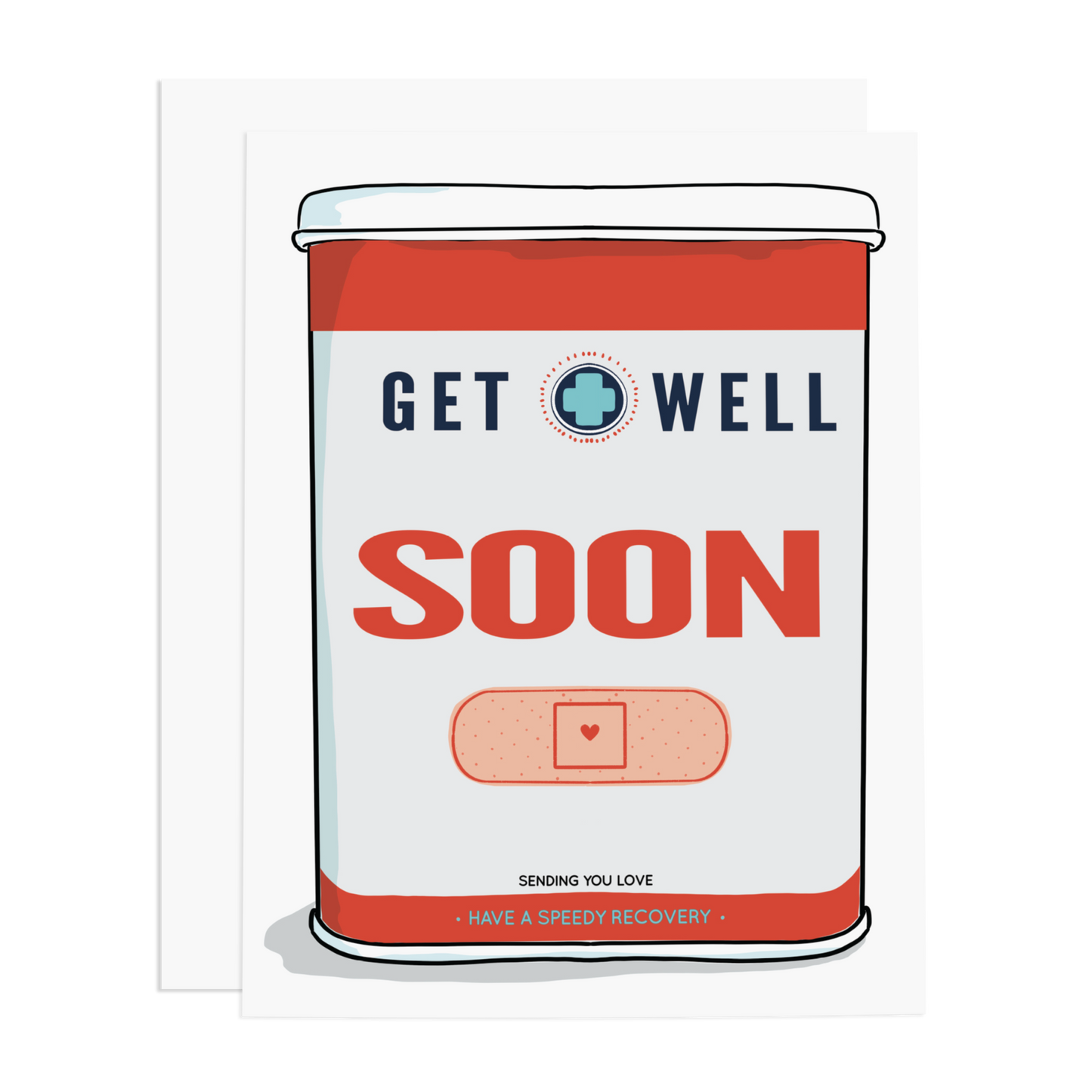 Get Well Soon Greeting Card