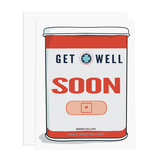 Get Well Soon Greeting Card