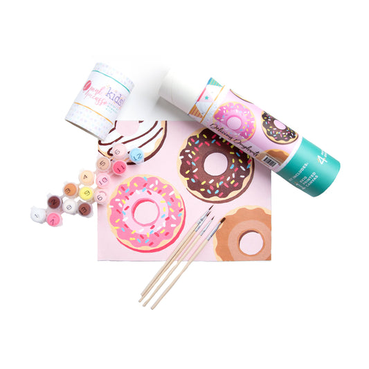 Delicious Doughnuts - Kids - Paint By Number Kit