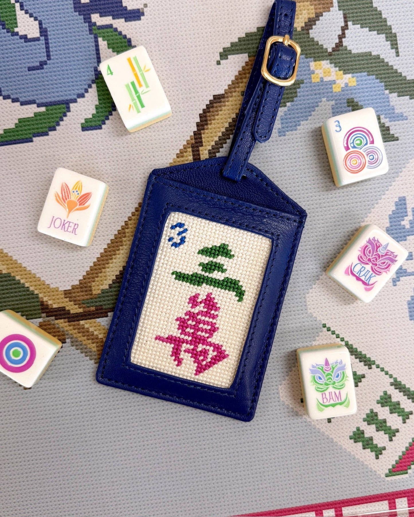 Learn to Stitch a Mahjong Luggage Tag - July 9th