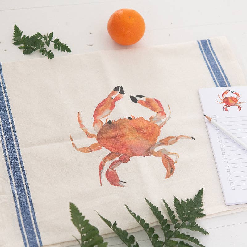 Crab Tea Towel