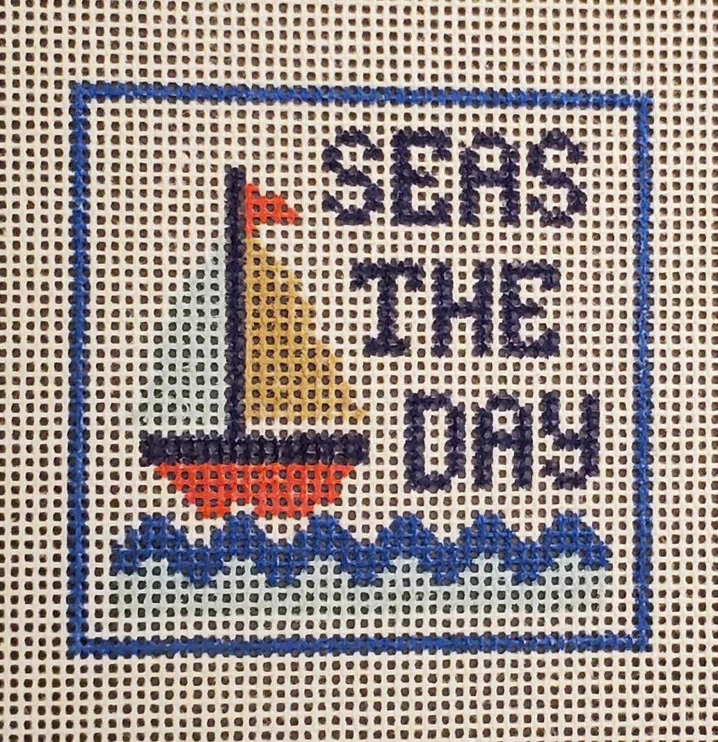 Seas The Day- Beginner needlepoint Kit