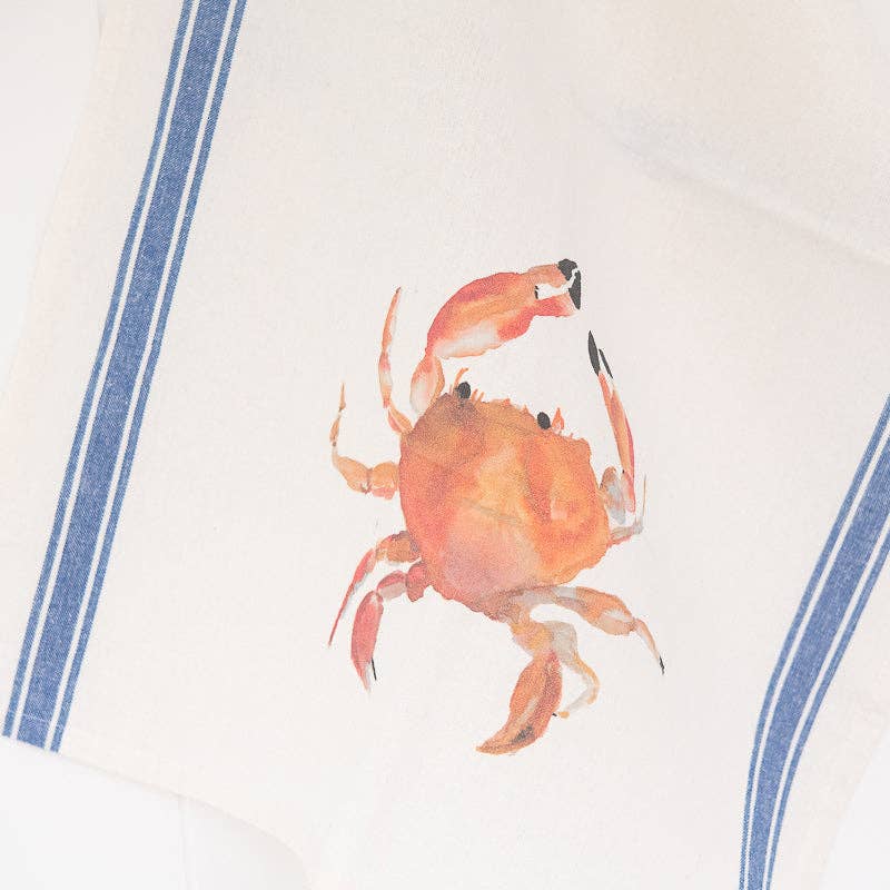 Crab Tea Towel