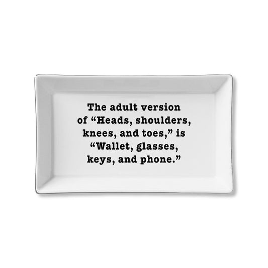 Adult Version - Ceramic Tray