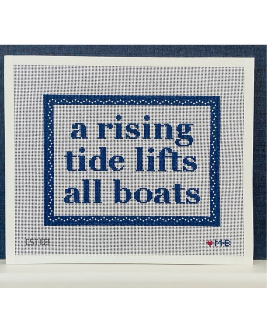 A Rising Tide Needlepoint Canvas