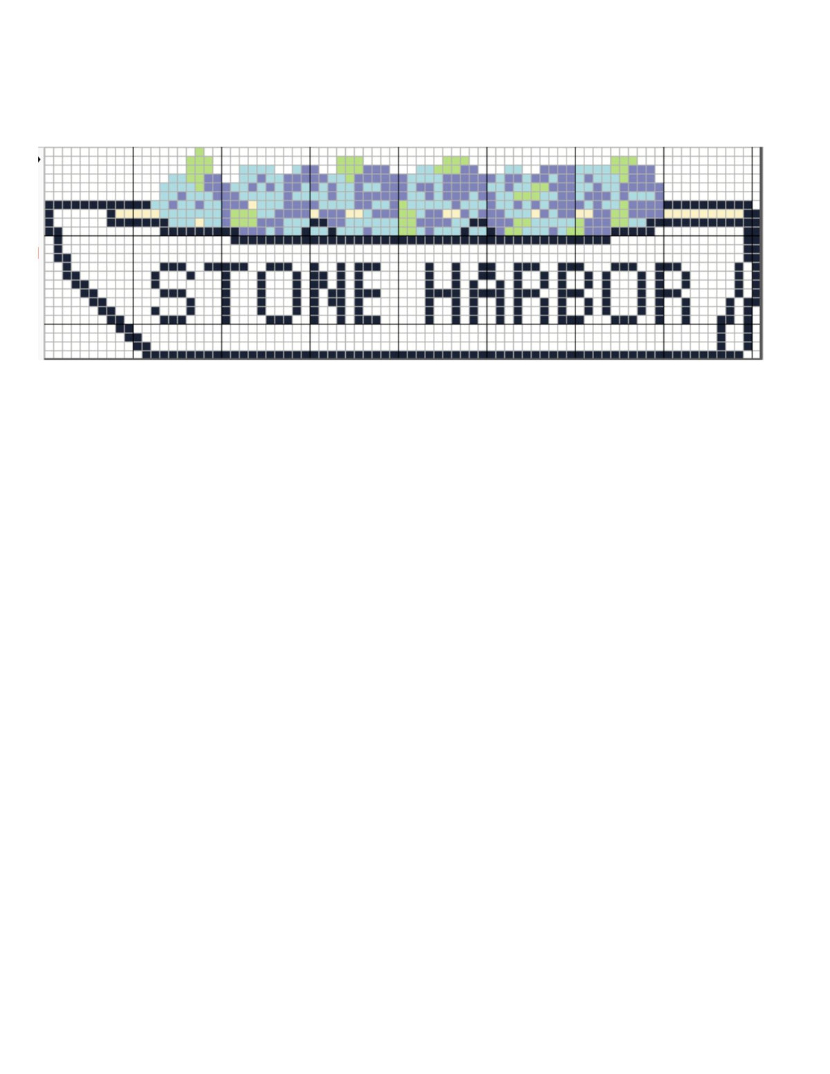 Hydrangea Lifeguard Boat - 13 Mesh Canvas