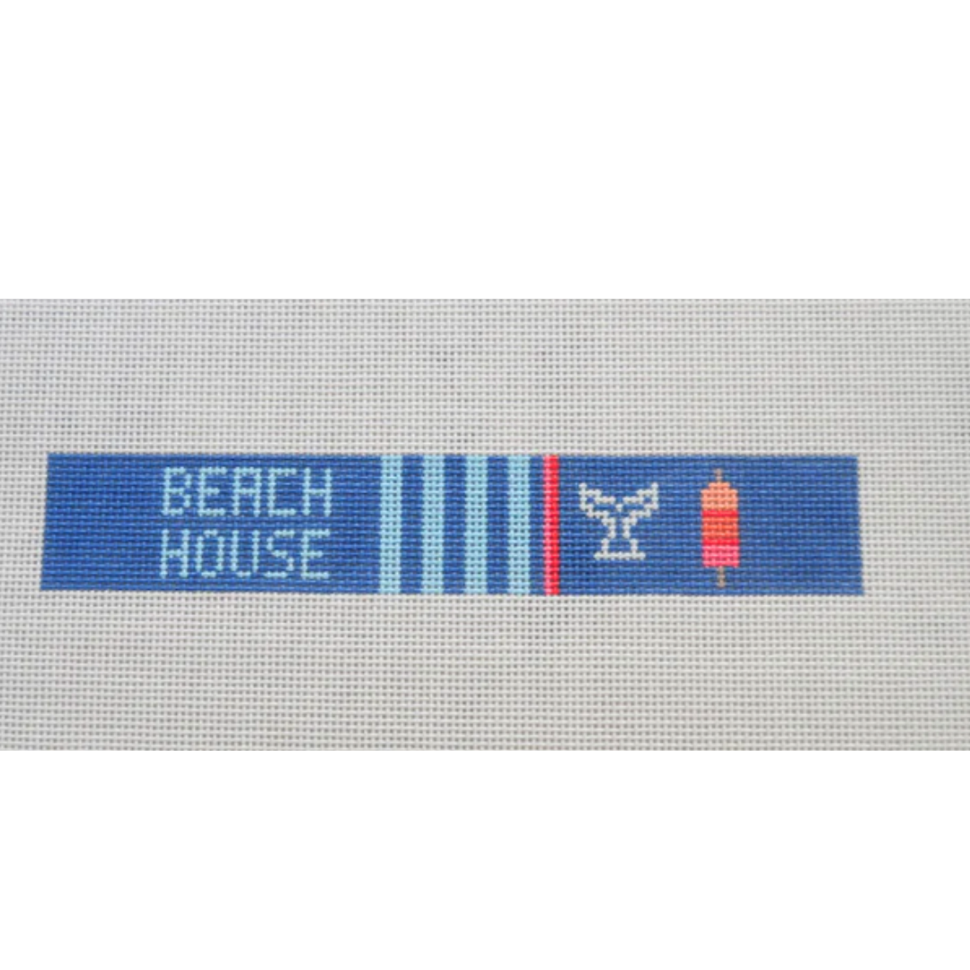 Beach House FOB Needlepoint Canvas