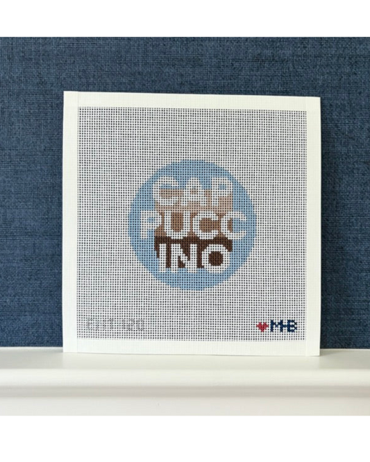 Cappuccino Needlepoint Canvas