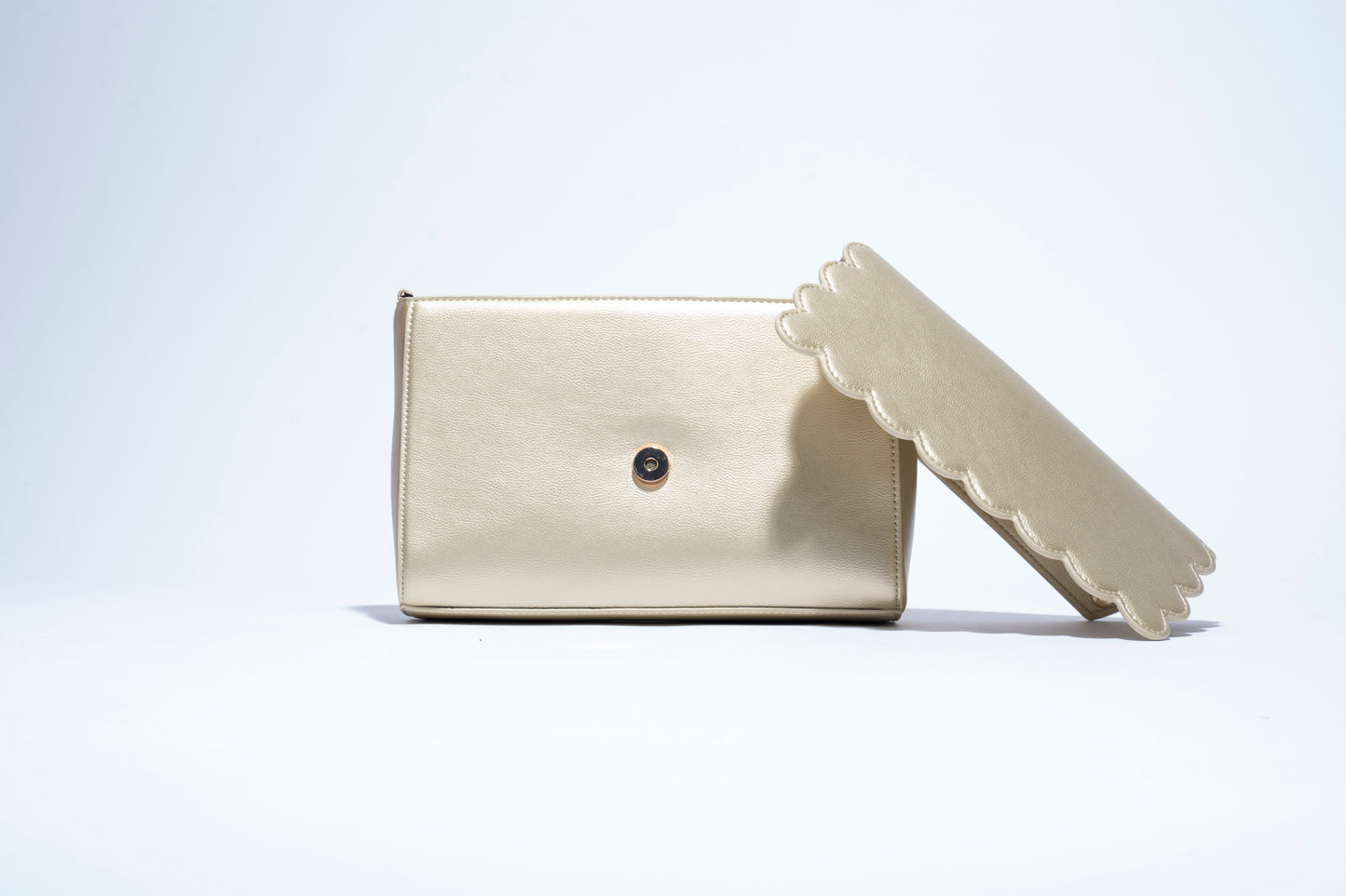Convertible Clutch Crossbody - Gold/Gold