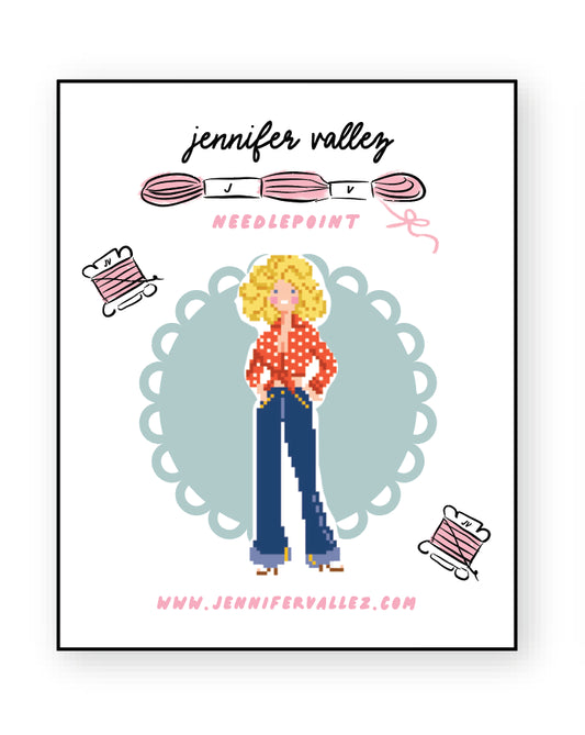 Dolly Needlepoint Needleminder