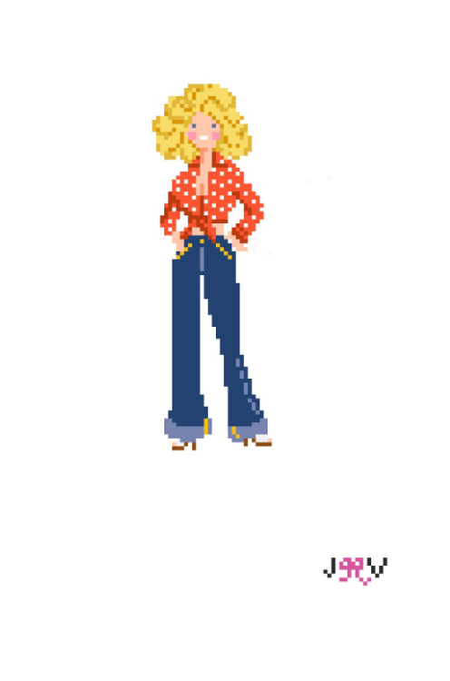 Dolly Parton Needlepoint Canvas