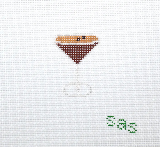 Espresso Martini Needlepoint Canvas