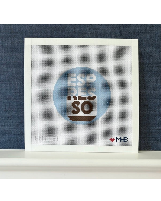 Espresso Needlepoint Canvas