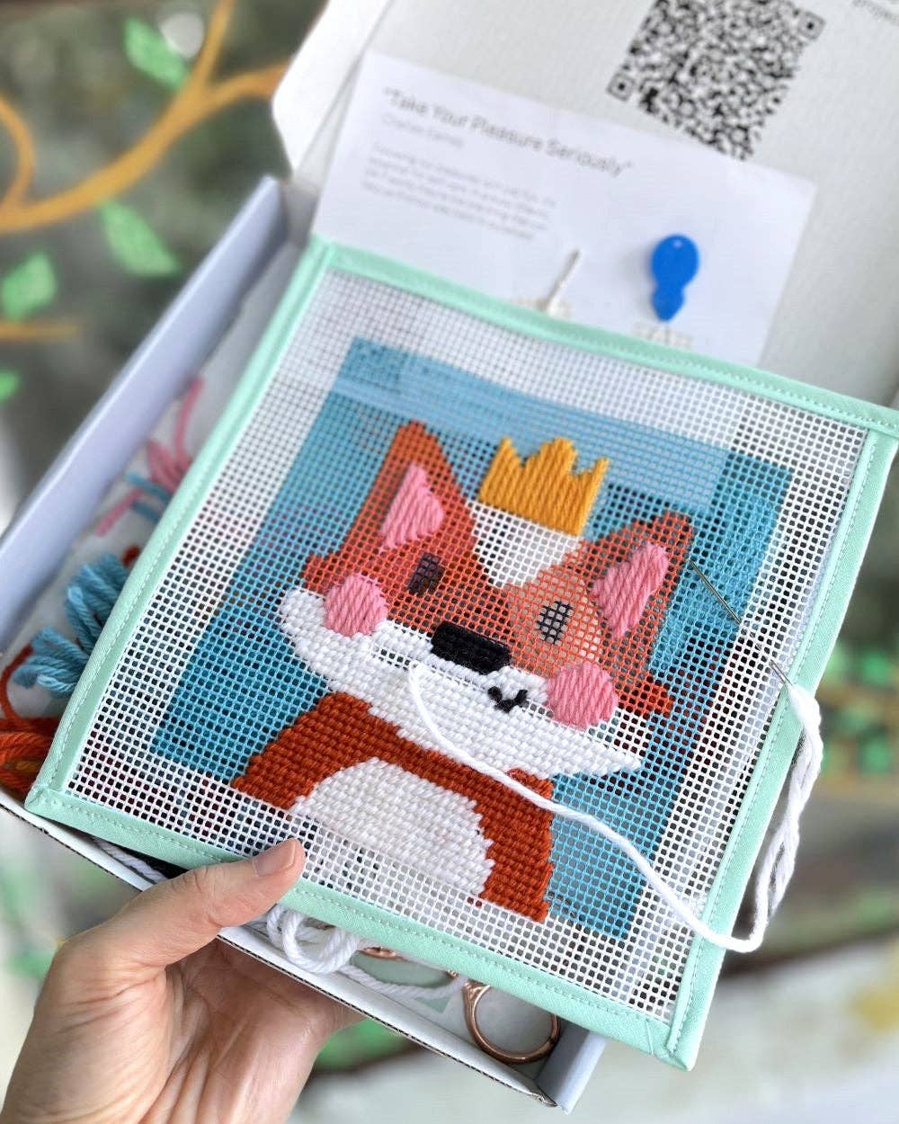 Needlepoint Kids Fox Kit
