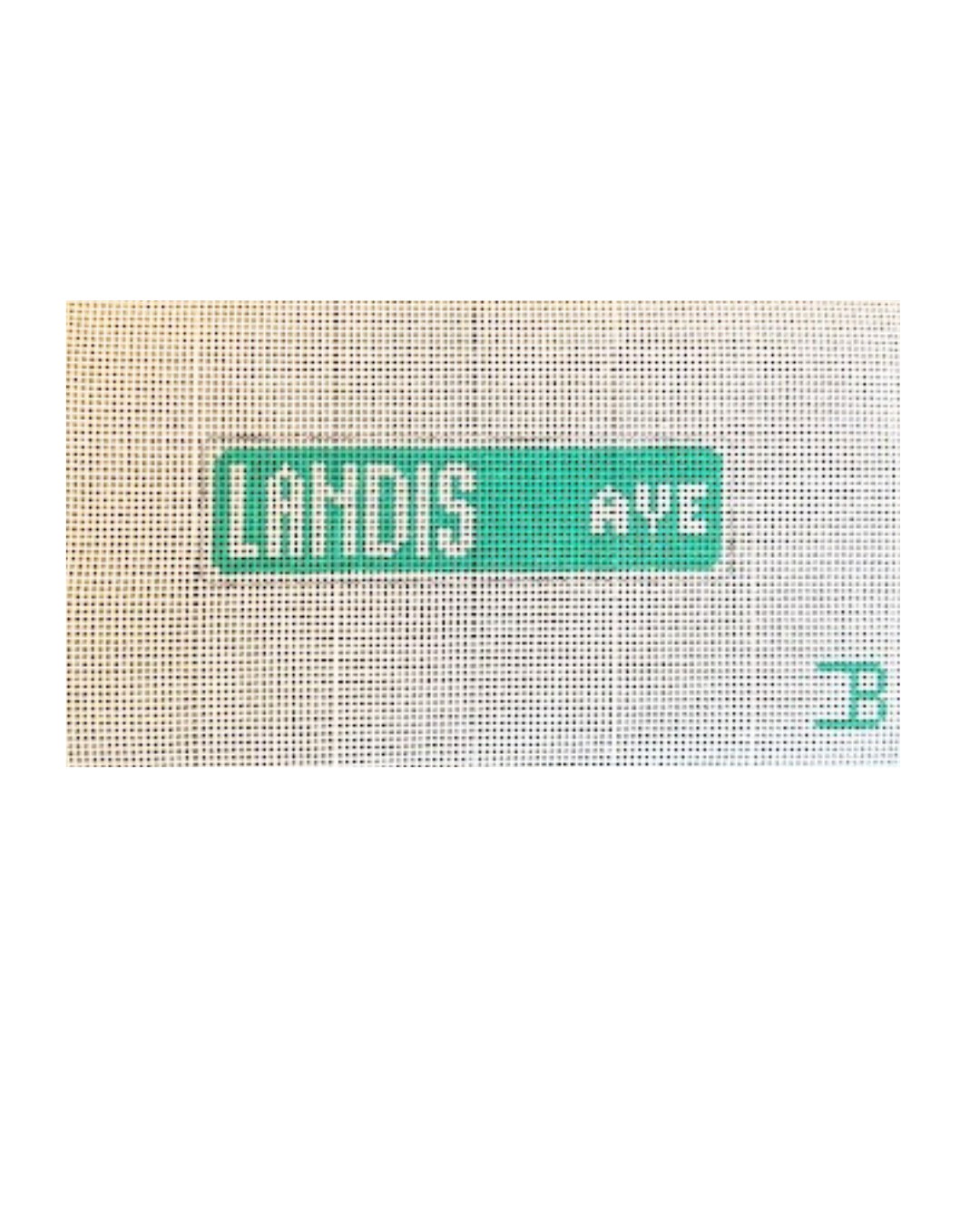 Landis Ave - Sea Isle City - Needlepoint